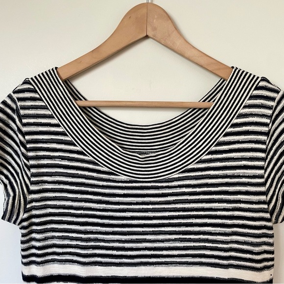 Anthropologie Maeve Haven Striped Coastal Nautical Quiet Luxury Preppy Dress - Picture 5 of 9